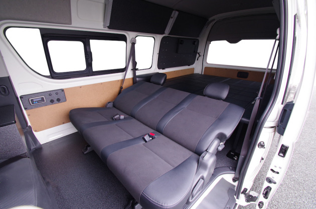 スーパーロングDXにS-GLセカンドシートを付け替え｜トランポ