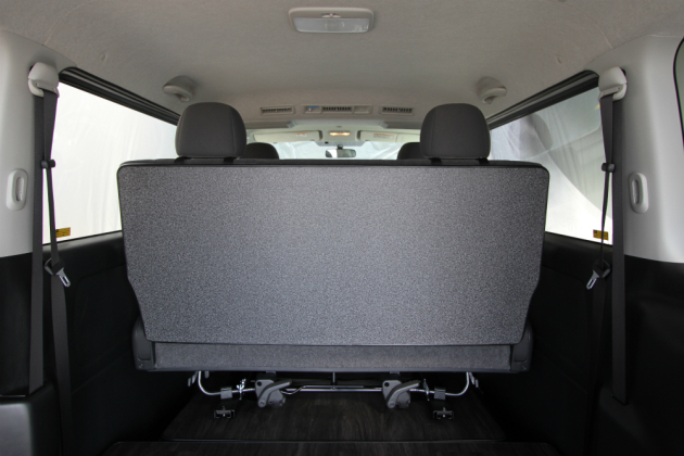 一部改良】200系ハイエースESシートバックテーブル｜トランポ