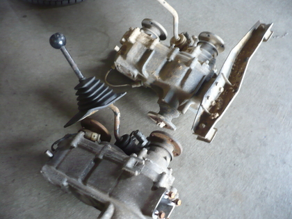 スズキ JA11 ジムニー カスタム 改造 トランスファー交換! !｜自動車