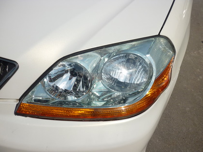 JZX110マークⅡ・ヘッドライト変更｜交通事故修理／キズ・サビ