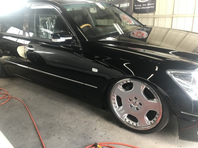 30セルシオ後期にユージーランドボディSSキットproを取り付け！｜交通