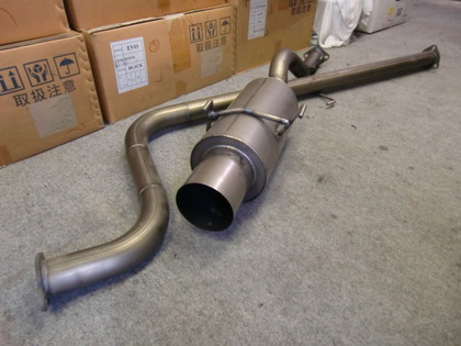 シビック EG6 オリジナルフルチタンマフラー中古品｜車の