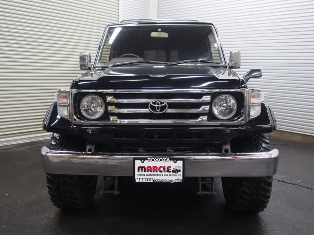 平成4年式 ランクル77 ブラックボディ 前後デフロック付ですよ