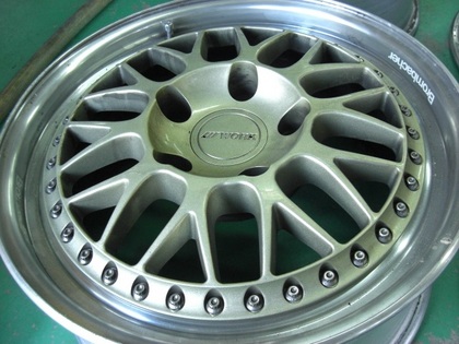 ワーク ポルシェ専用ブロンバッハ フルオーバーホール色変えリメイク