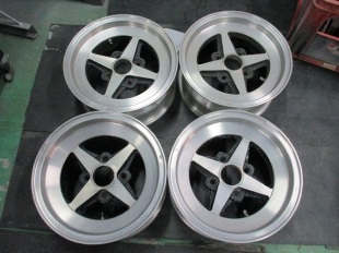 当時物ワーク(work)エクイップ01(EQUIP)14インチホイールのフル