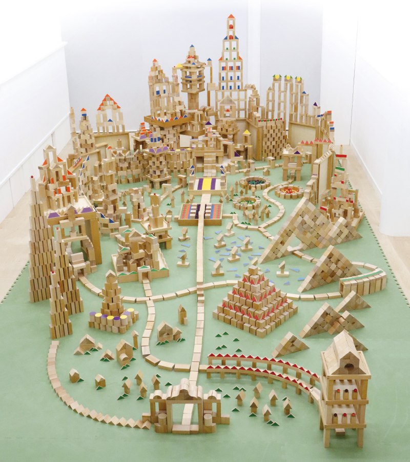 みんなで遊ぼう集団WAKU-BLOCK45・童具館