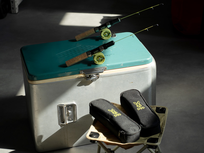 ハジメテ・ワカサギ・竿セット（2本セット） FG2-207-GR - DOD