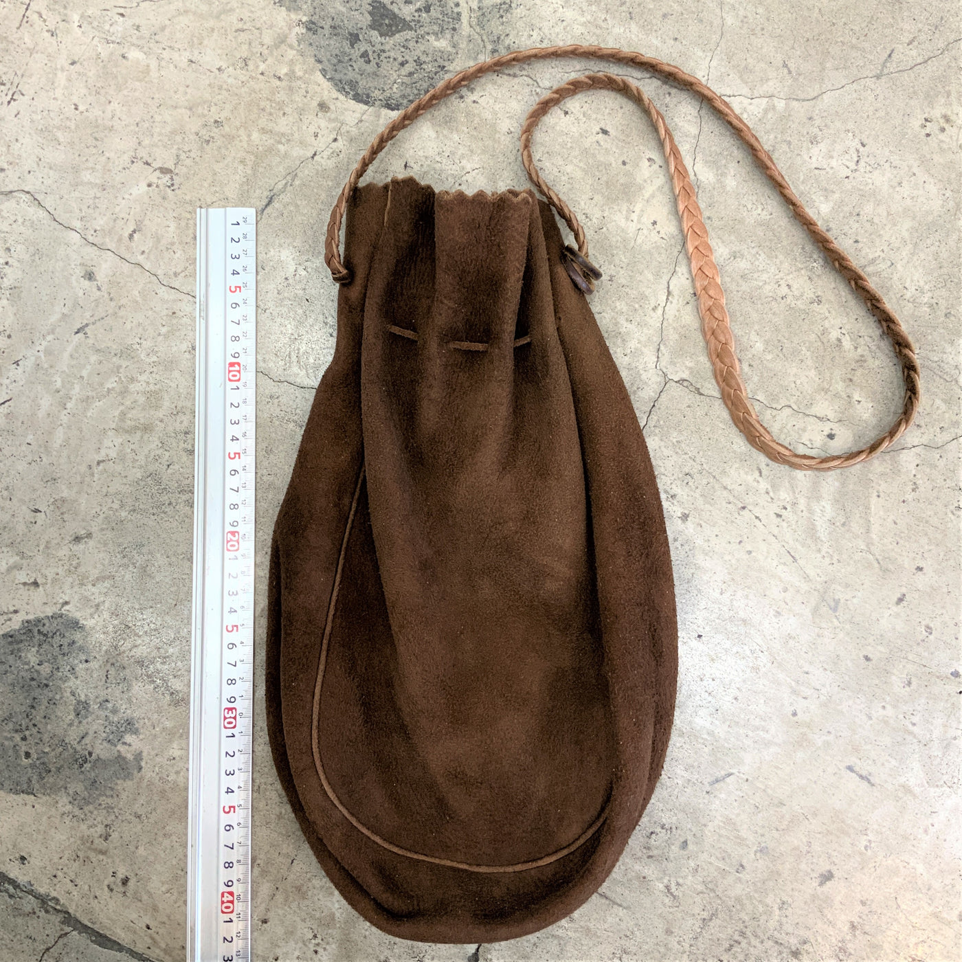 ゴローズ goro's 巾着バッグS(焦茶) – DELTAone