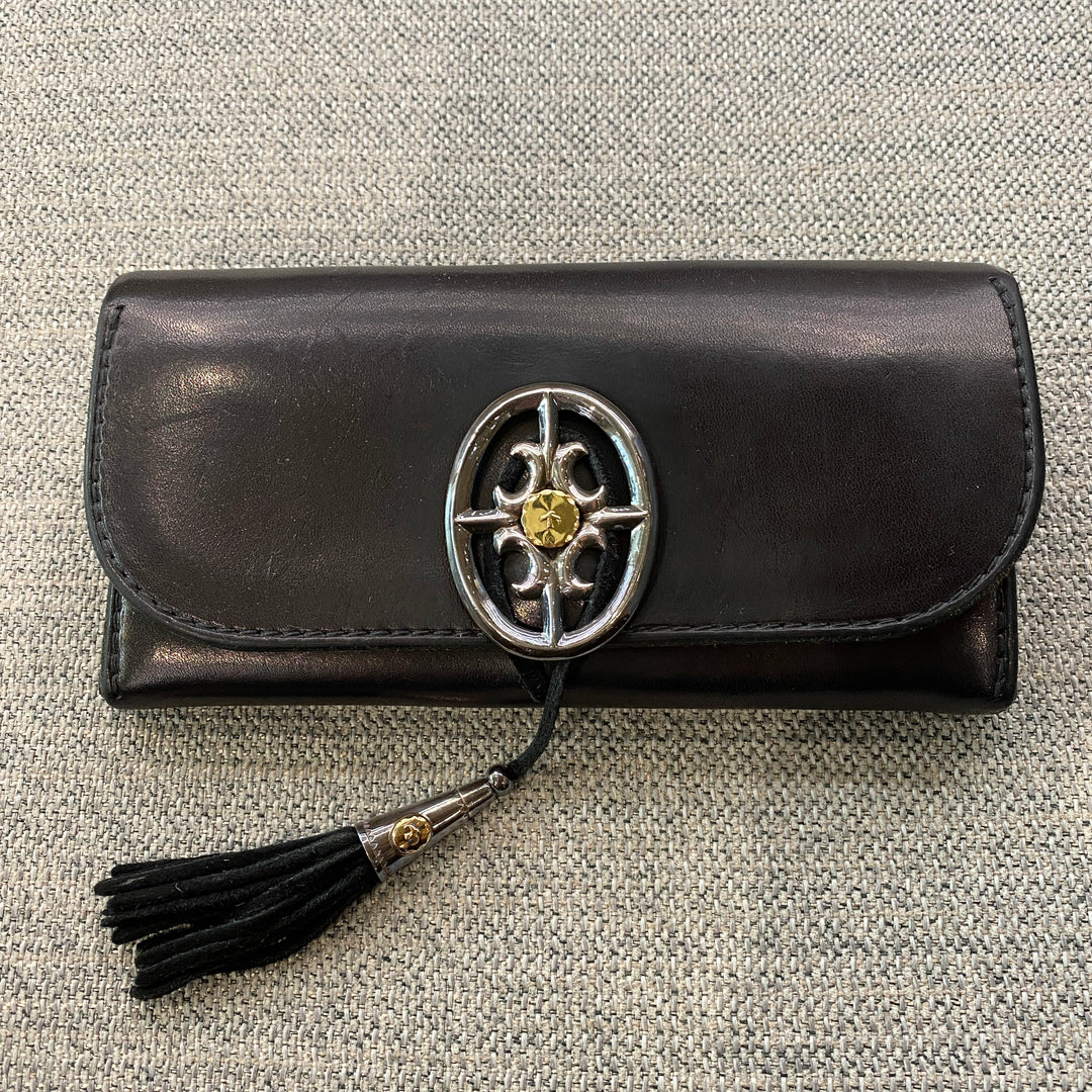 ゴローズ goro's [超美品]カスタム二つ折り長財布（黒） – DELTAone