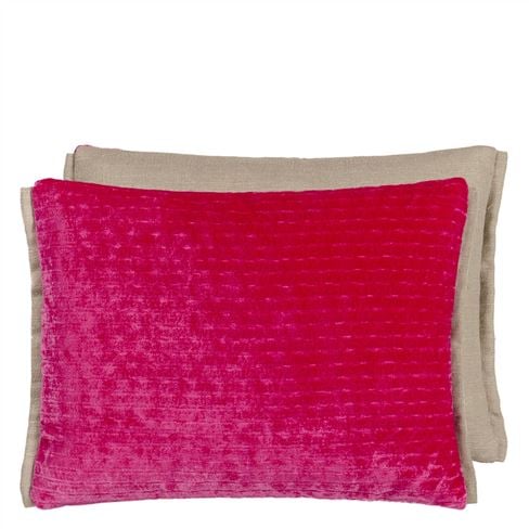 Pink Velvet Cushions | Designers Guild UK
