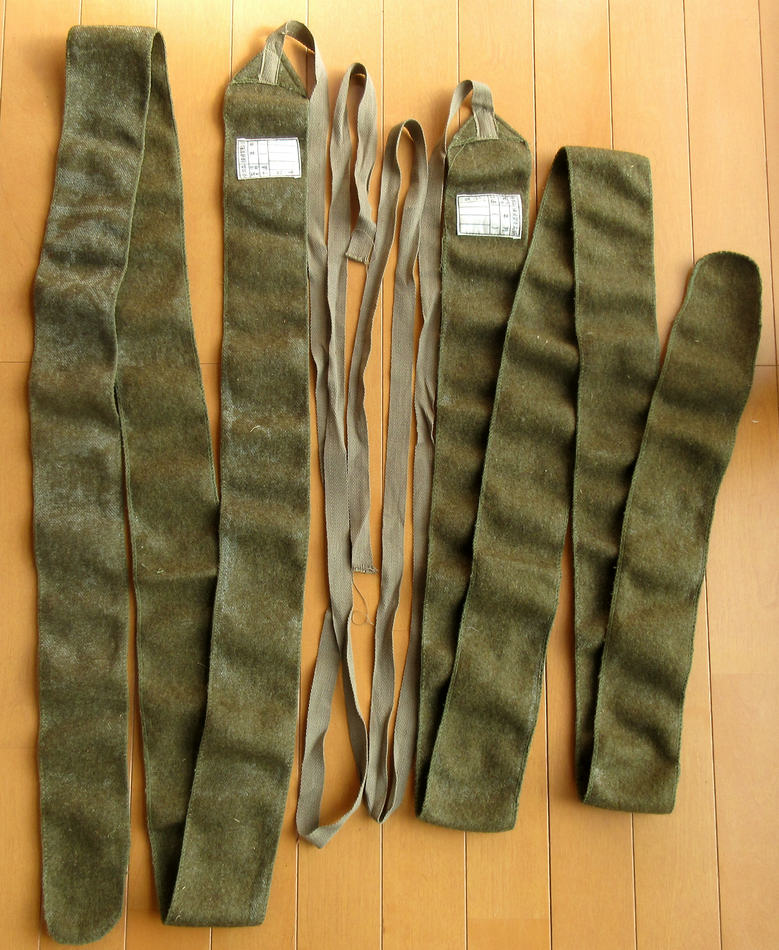 日本海軍陸戦隊 横須賀軍需部 巻脚絆