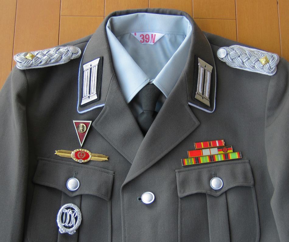 東ドイツ軍 陸軍 歩兵少佐 制服