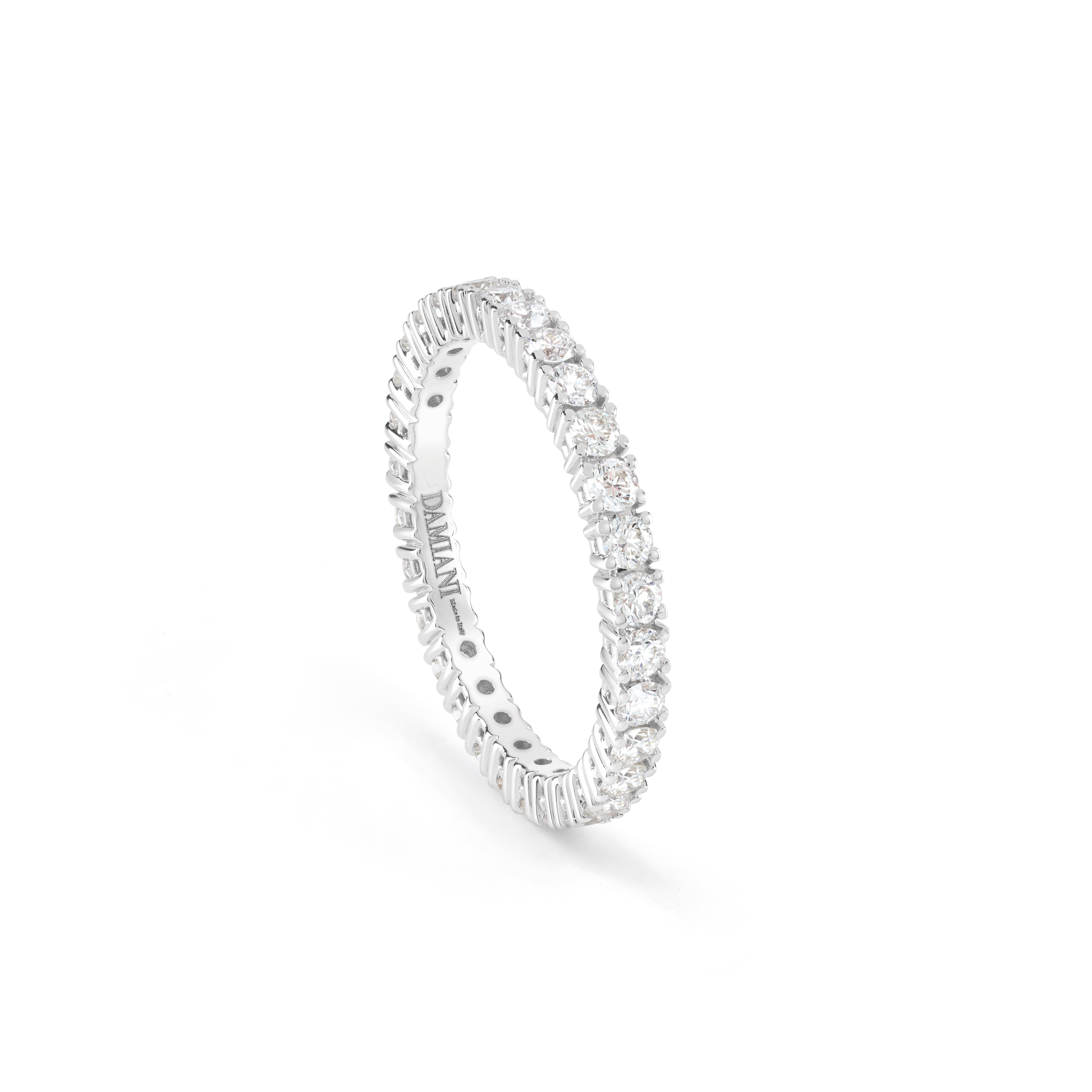ホワイトゴールド ダイヤモンド リング 2.10ct - Damiani VERAMORE