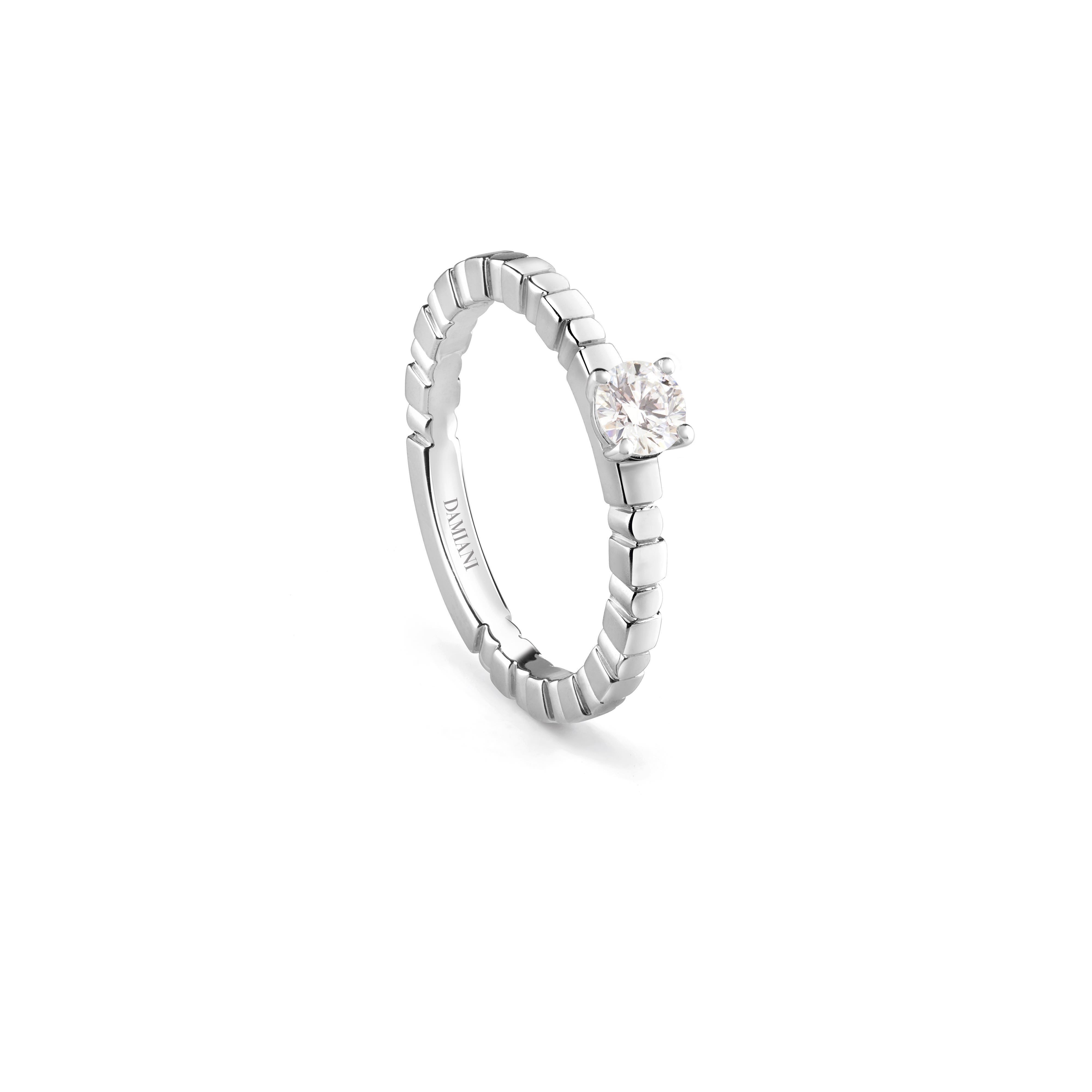 プラチナ、ダイヤモンド（複数）リング - Damiani BELLE ÉPOQUE