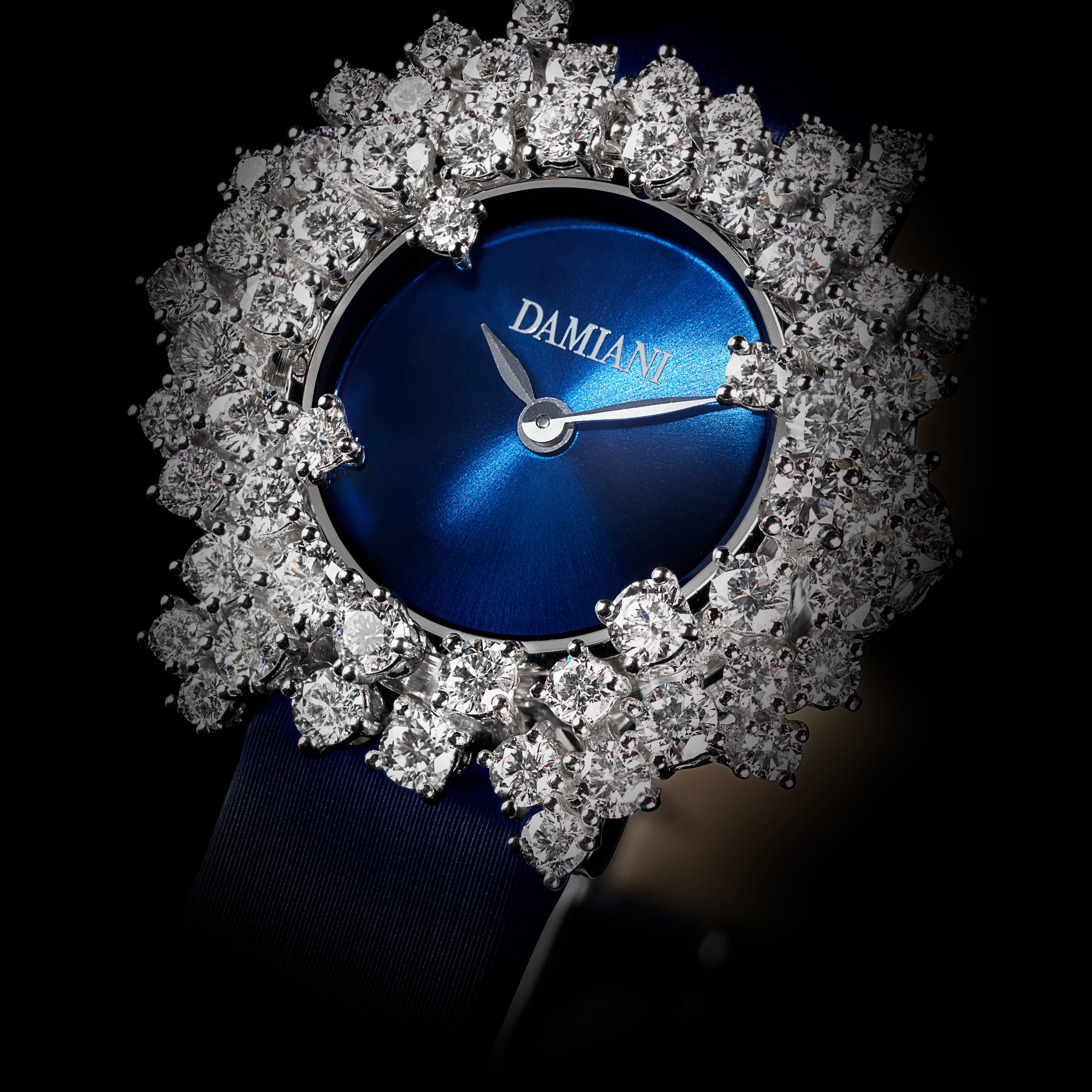 ホワイトゴールドとダイヤモンド ウォッチ - Damiani MIMOSA