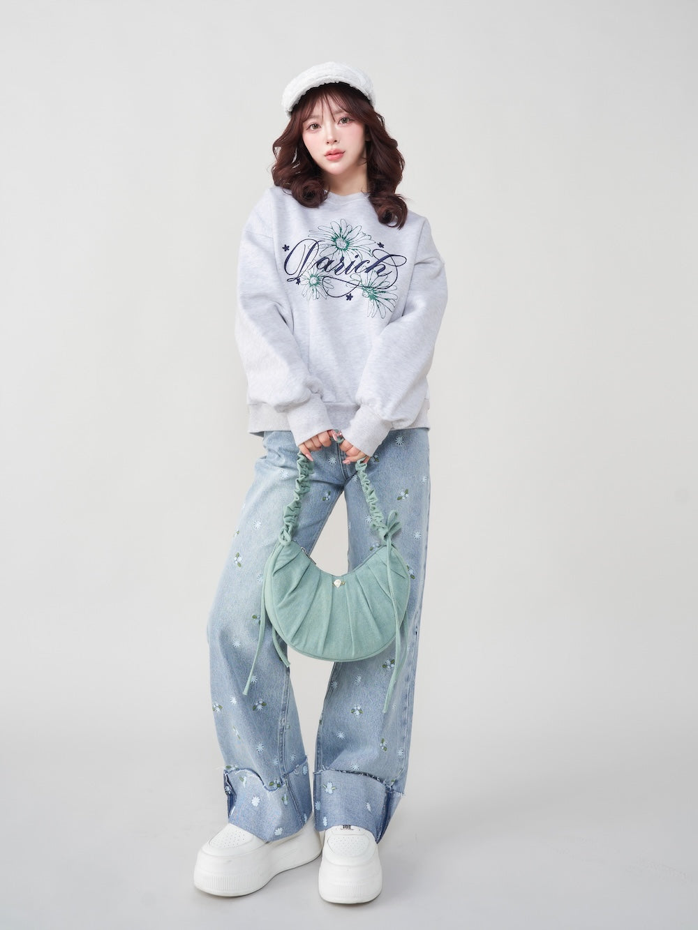 スプリングフラワーデニムパンツ – Darich (ダーリッチ)