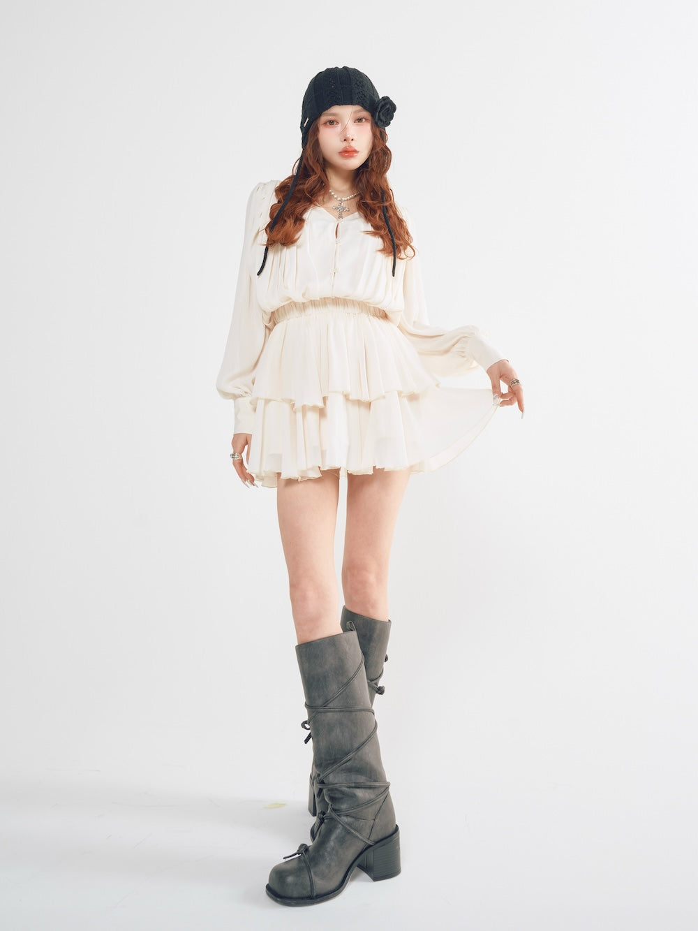 フラッフィーフリルミニワンピース – Darich (ダーリッチ)
