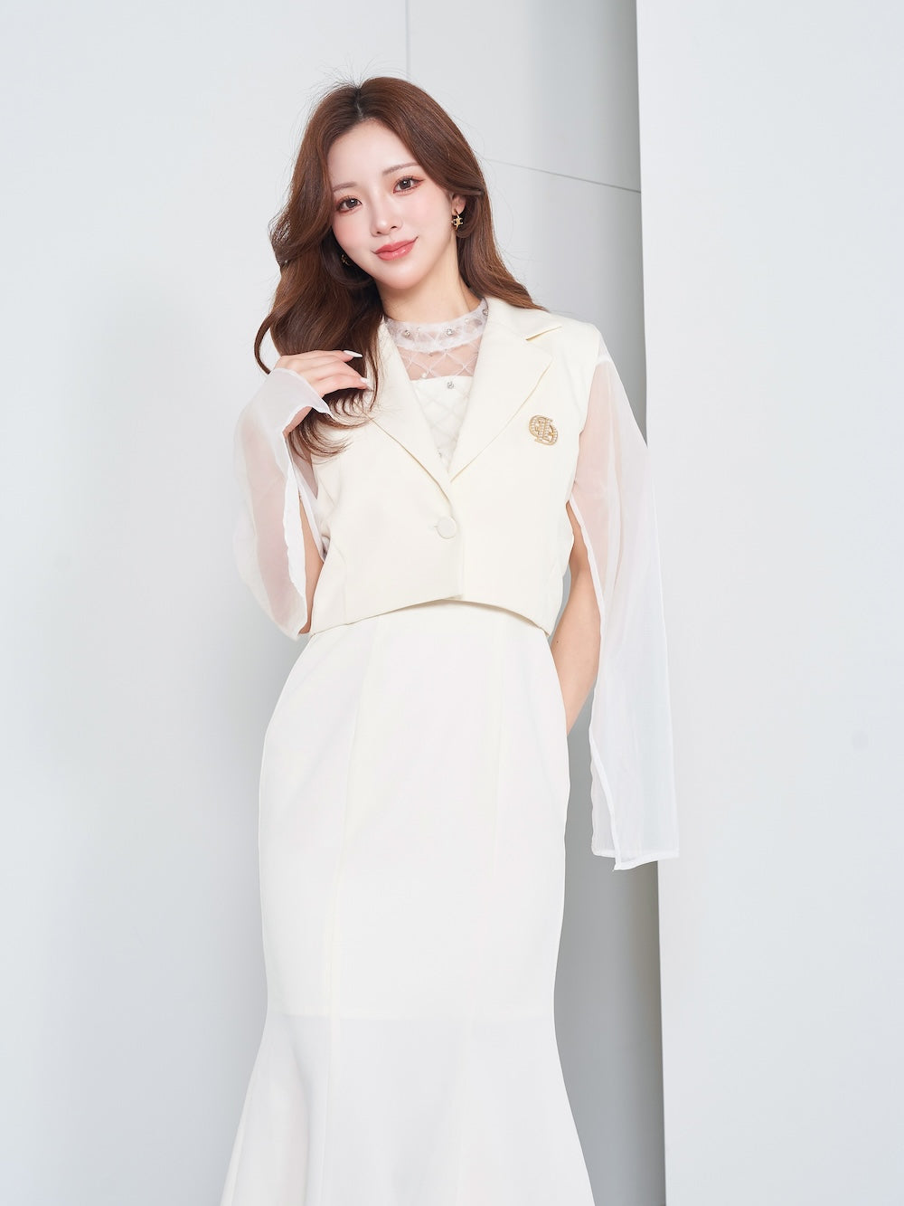 スリットケープショートジャケット – Darich (ダーリッチ)