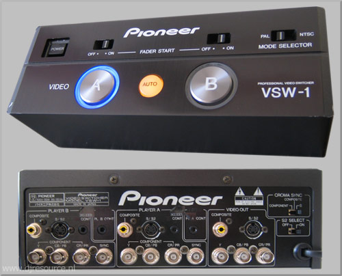 Pioneer VSW-1 - Video Related | DJResource