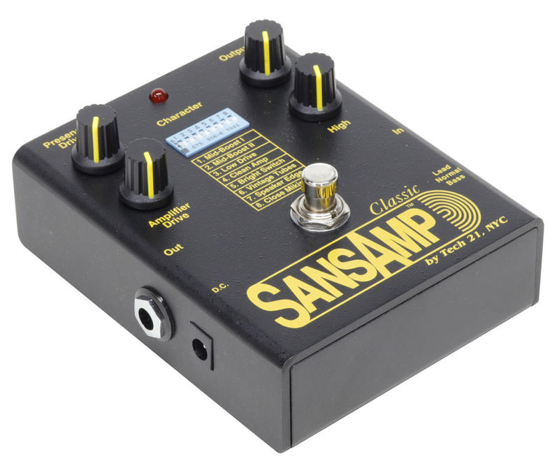 Tech 21／SA1 -SansAmp Classic-】伝説のペダル・エフェクターが復活