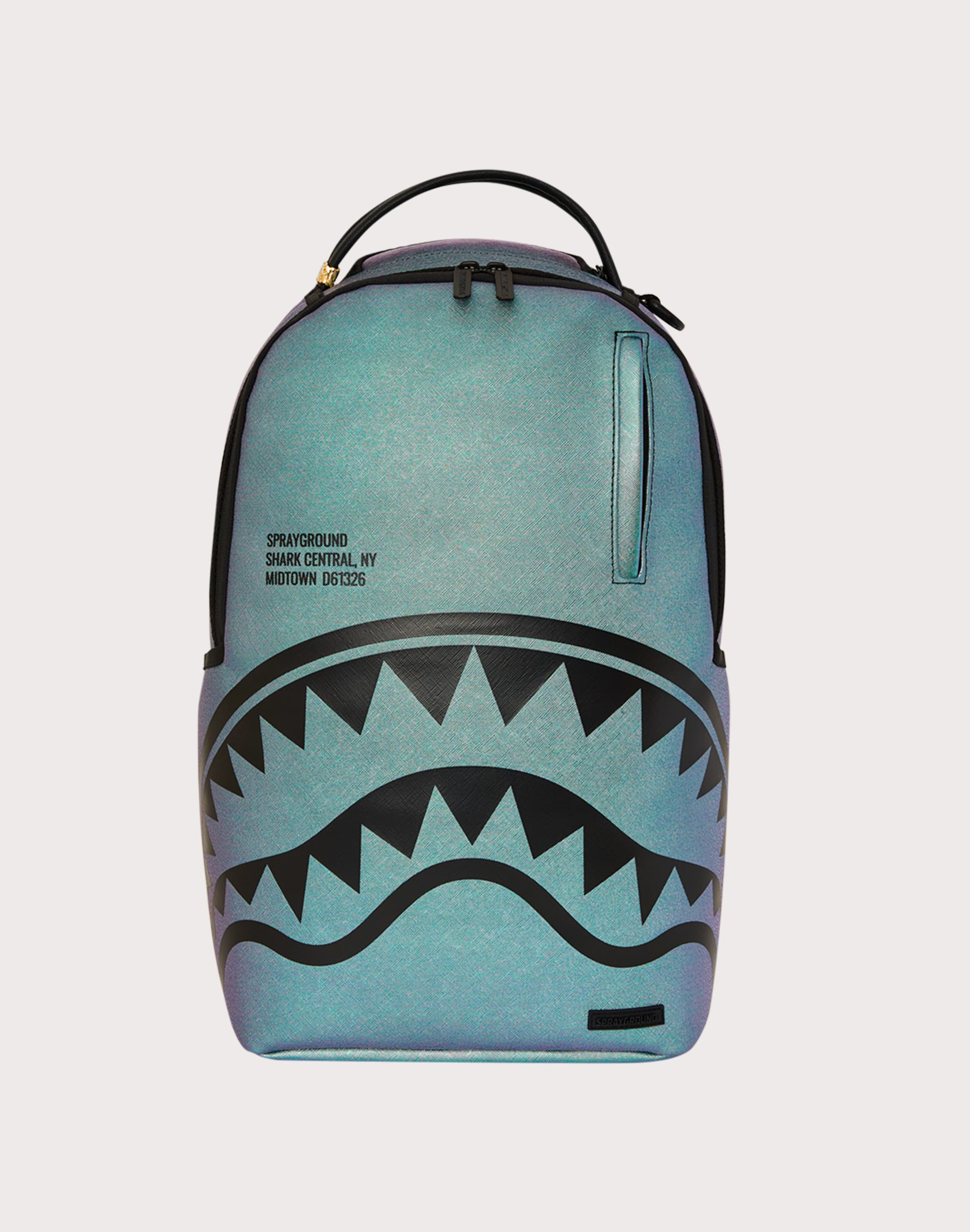 Sprayground Shark Central Oil Slick DLXSV Backpack – DTLR