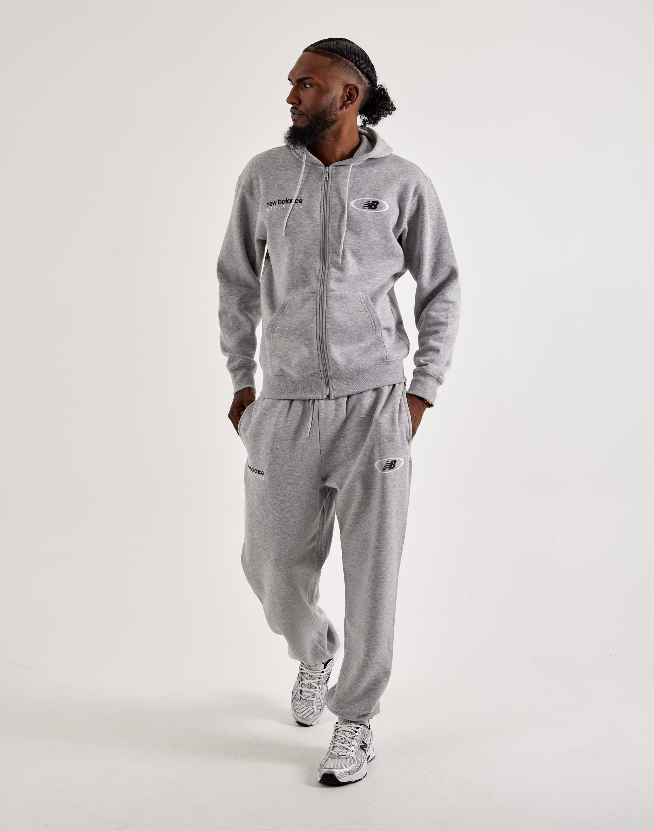 New Balance Core Plus Full-Zip Fleece Hoodie – DTLR
