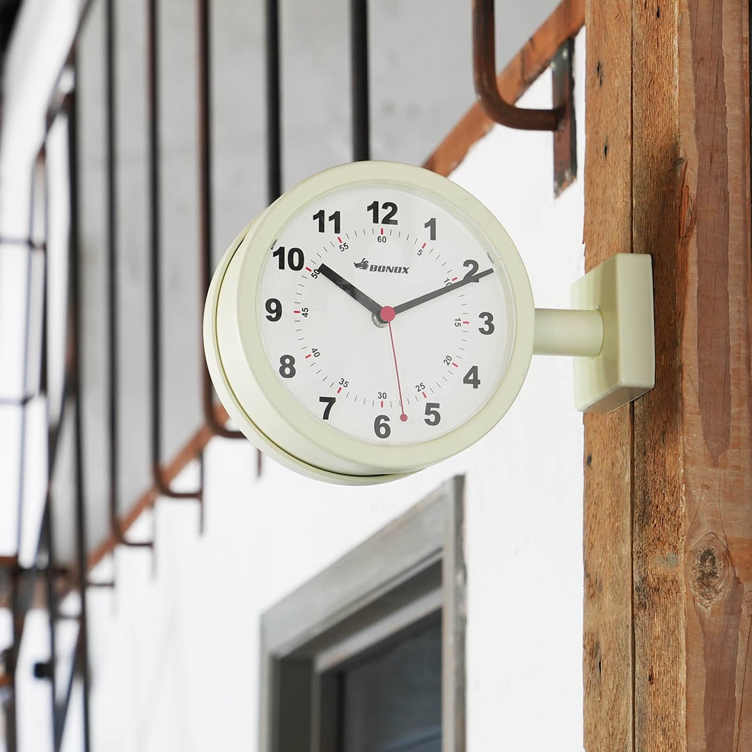 DULTON ONLINE SHOP | DOUBLE FACE CLOCK 170D IVORY(IVORY