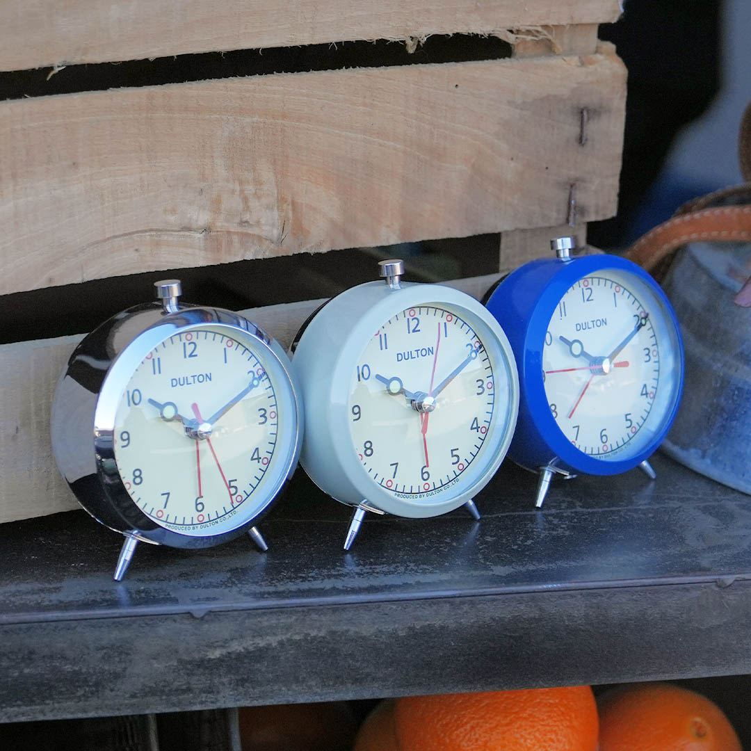DULTON ONLINE SHOP | ALARM CLOCK BLUE(BLUE): インテリア雑貨