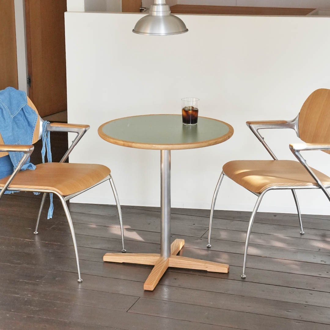 DULTON ONLINE SHOP | TOFFY CAFE TABLE ROUND LIGHT GREEN(ROUND): 家具