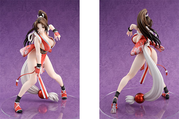 KOFシリーズ最新作の『KOFXIV』仕様にて、不知火舞が立体化