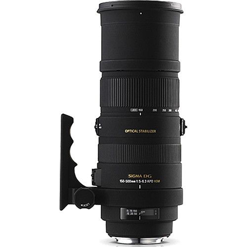 Sigma 150-500mm F5-6.3 DG APO HSM OS A-mount lens info