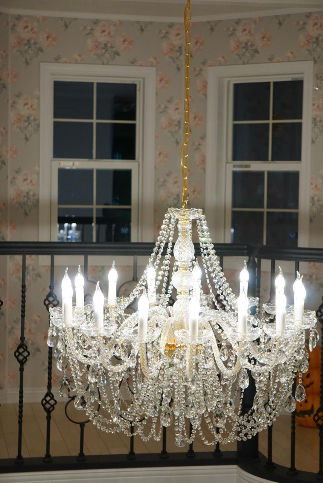 シャンデリア 【fu-collection】 ロココ調・輸入家具・インテリア雑貨