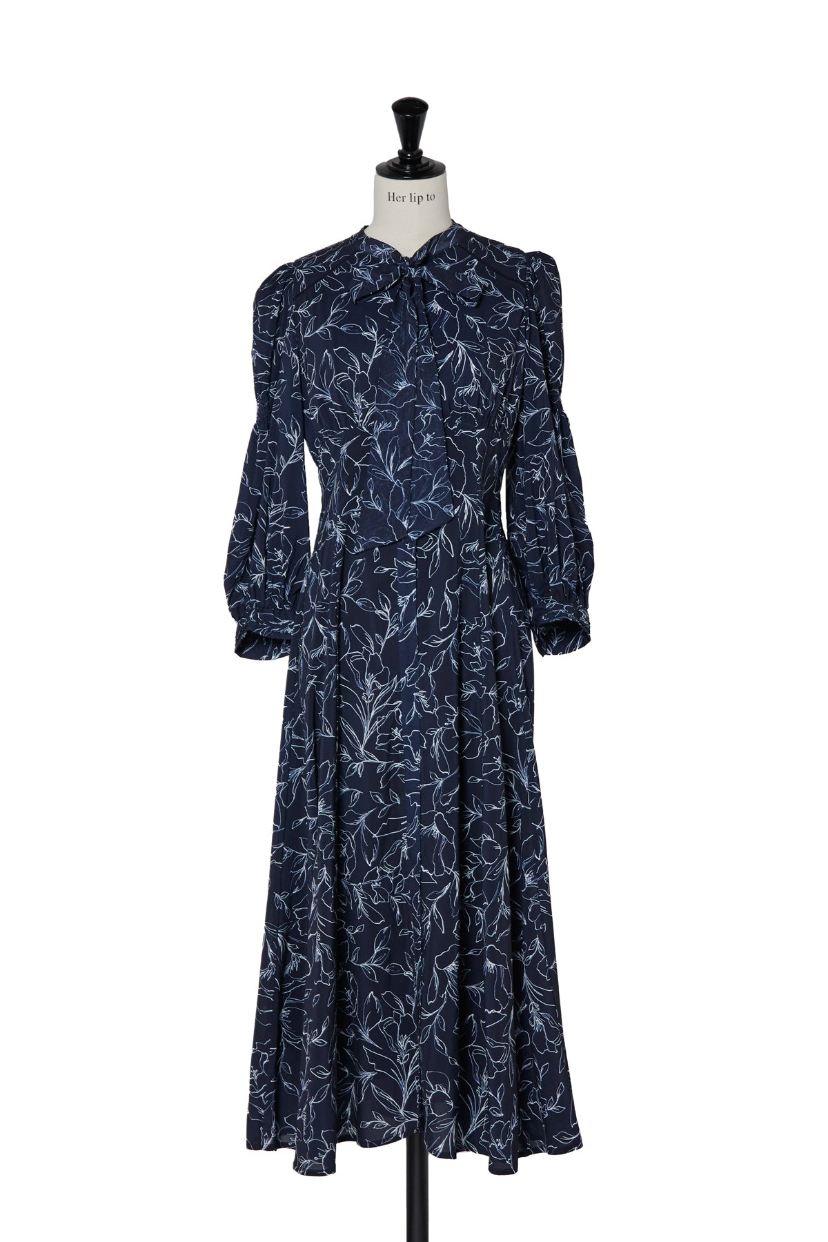 Fubail / La Brea Bow-Tie Dress