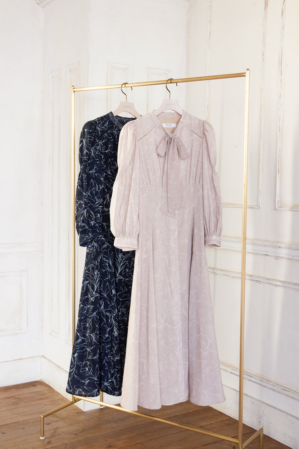 Fubail / La Brea Bow-Tie Dress