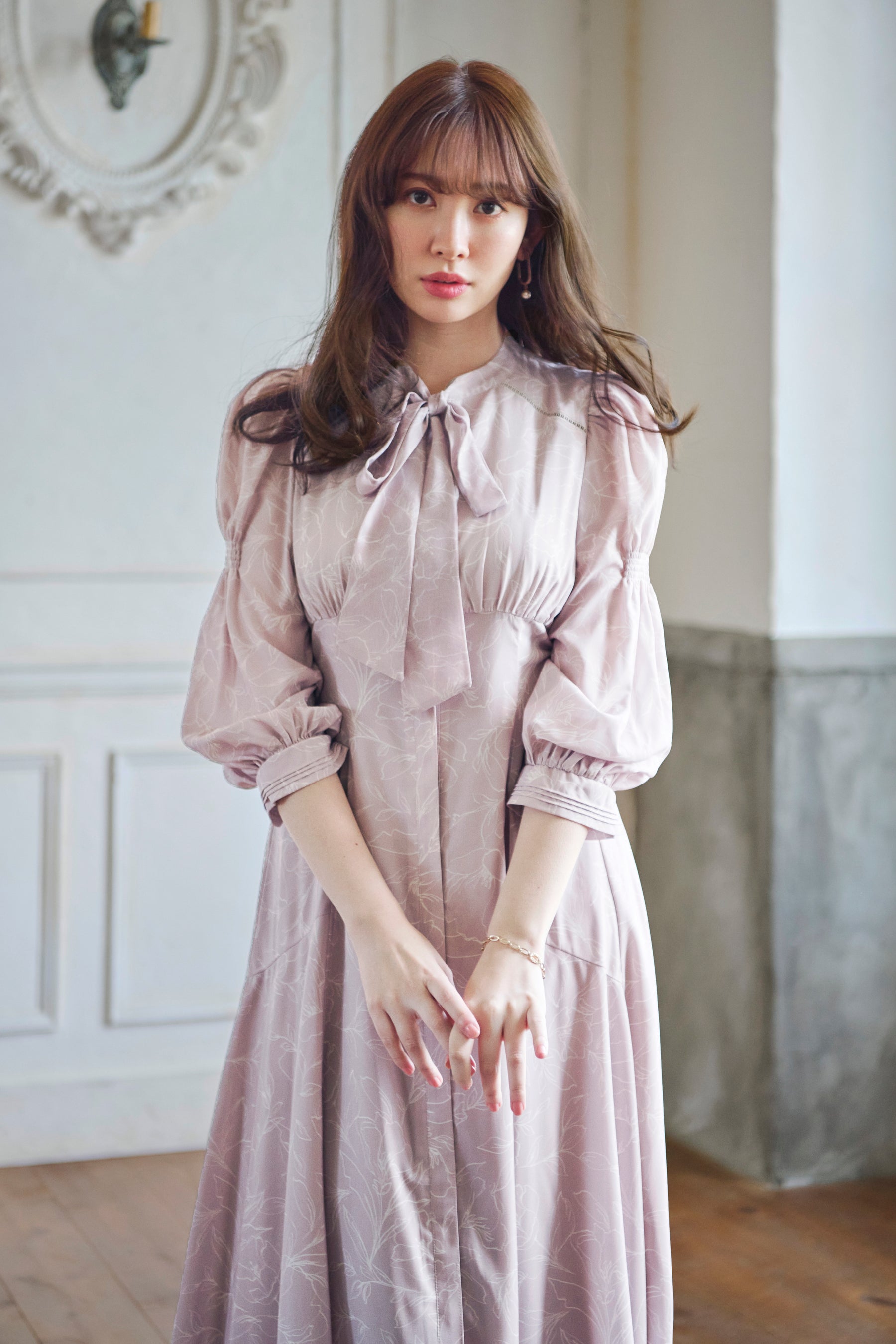 Fubail / La Brea Bow-Tie Dress