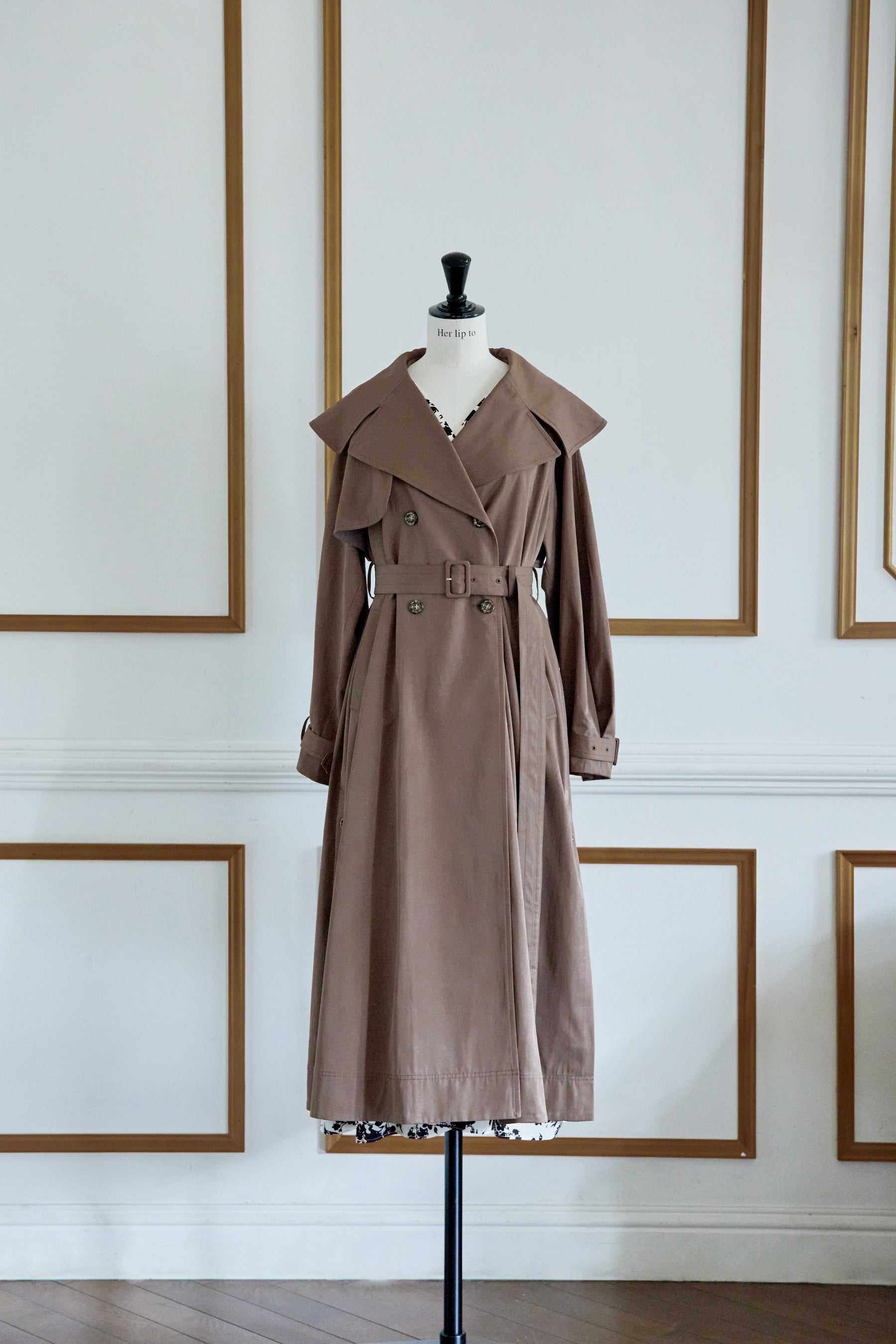 Fubail / Grace Long Trench Coat