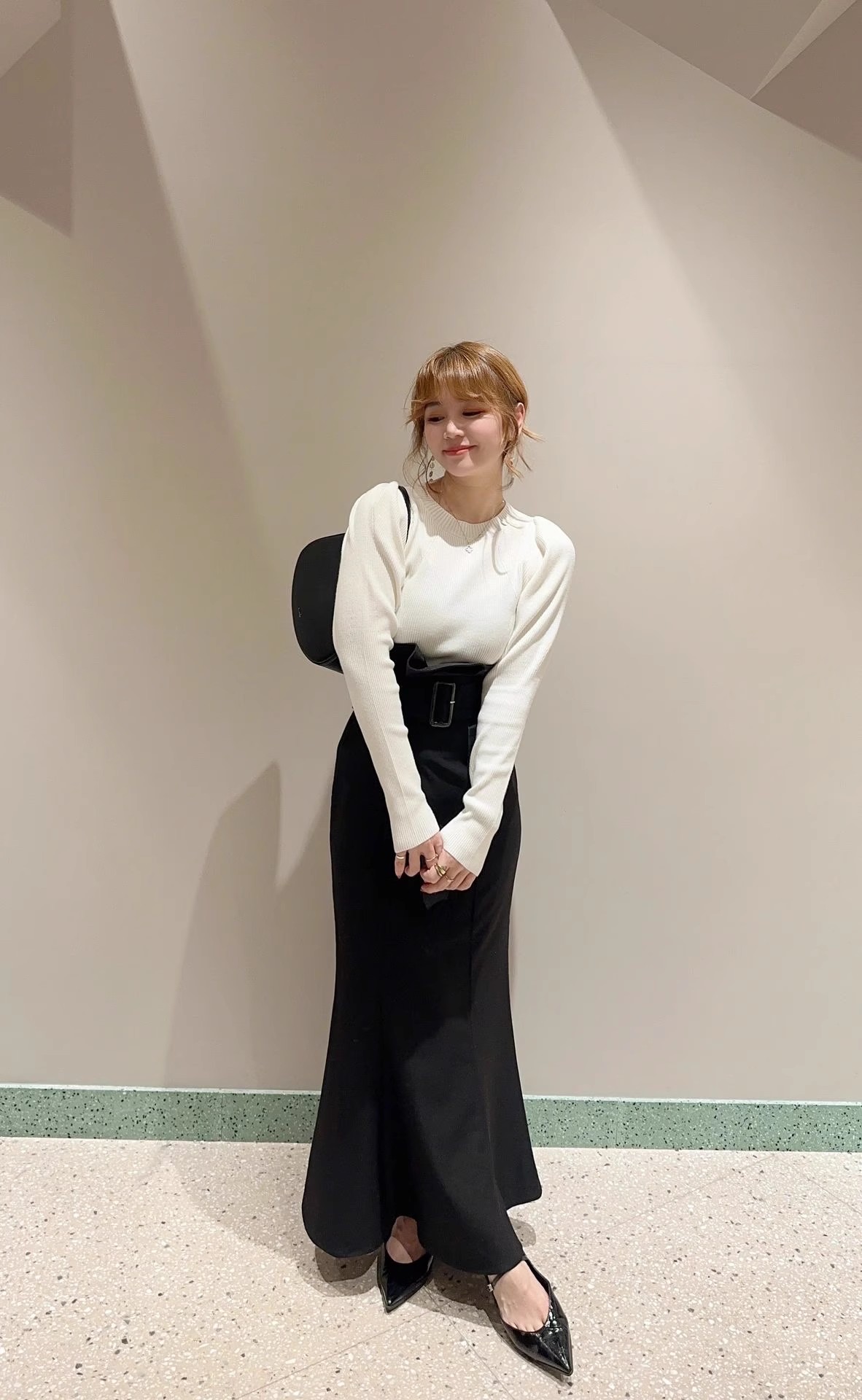 Fubail / ベルティッドマーメイドスカート