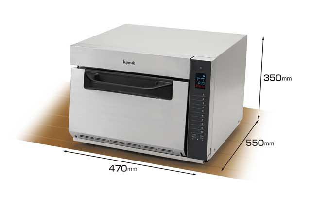 マイクロウェーブオーブントースター「ウェーブスター」省スペースで