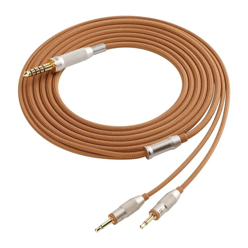 SIVGA SIV-PHN ヘッドホン用ケーブル 4.4mm - 2.5mm 2極(LR) (ブラウン