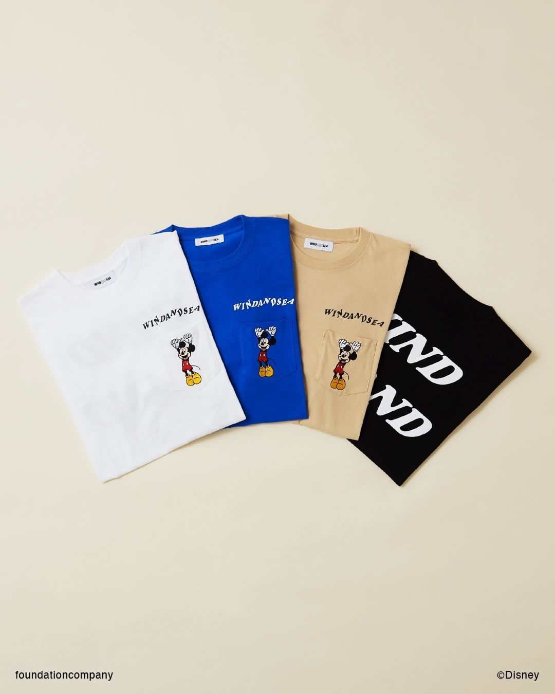 1/14 発売】WIND AND SEA “Disney Mickey&Friends Collection” (ウィン