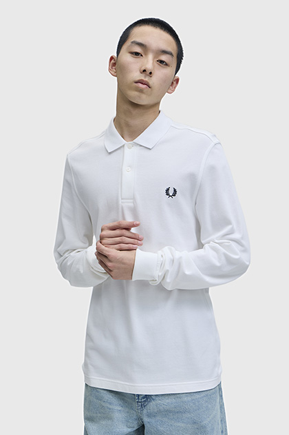 The Fred Perry Shirt - M6006(S 100：WHITE): | FRED PERRY JAPAN