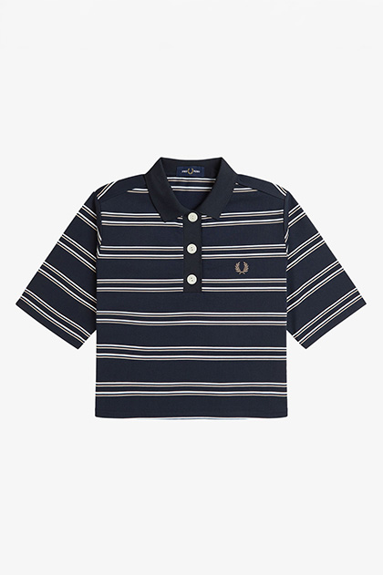 Striped Polo Shirt(10 608：NAVY): | FRED PERRY JAPAN | フレッド