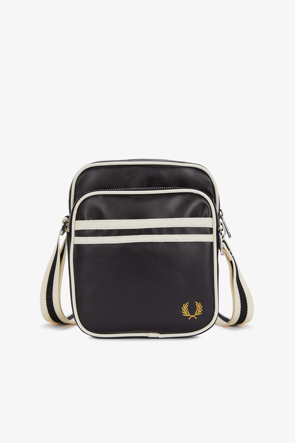 Classic Side Bag(1SZ D57：BLACK / ECRU): | FRED PERRY JAPAN