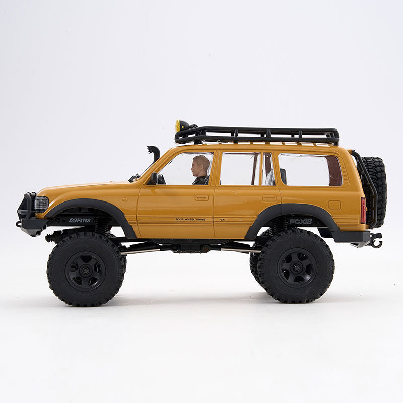 1:18 LC80 RC Land Cruiser Crawler | 2-Speed & Lights | FMS Hobby