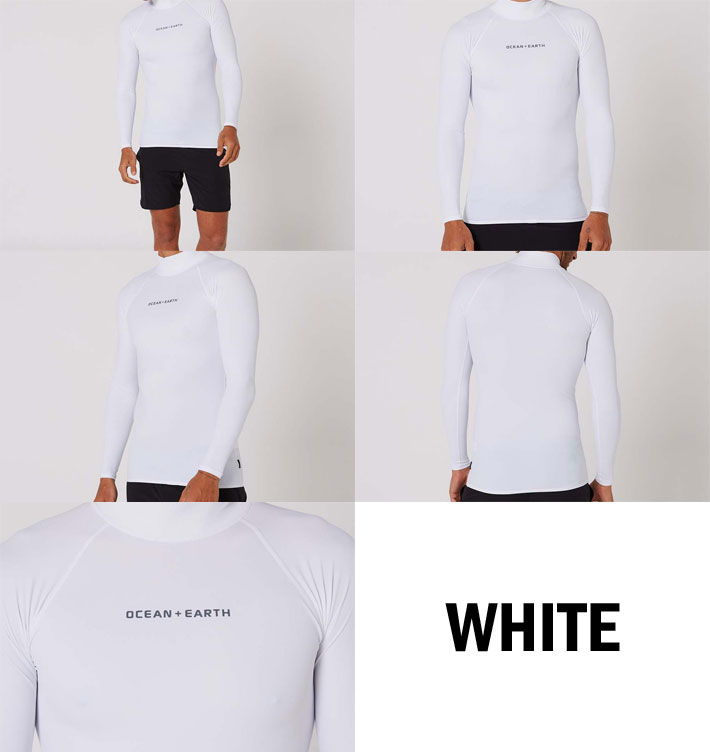 OCEAN&EARTH オーシャンアンドアース SCRIPT L/S RASH GUARD