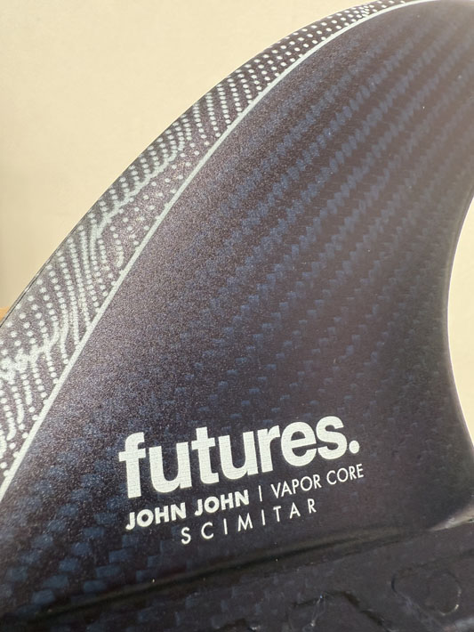 ショートボード用フィン futures. フューチャーフィン VAPOR CORE JJF