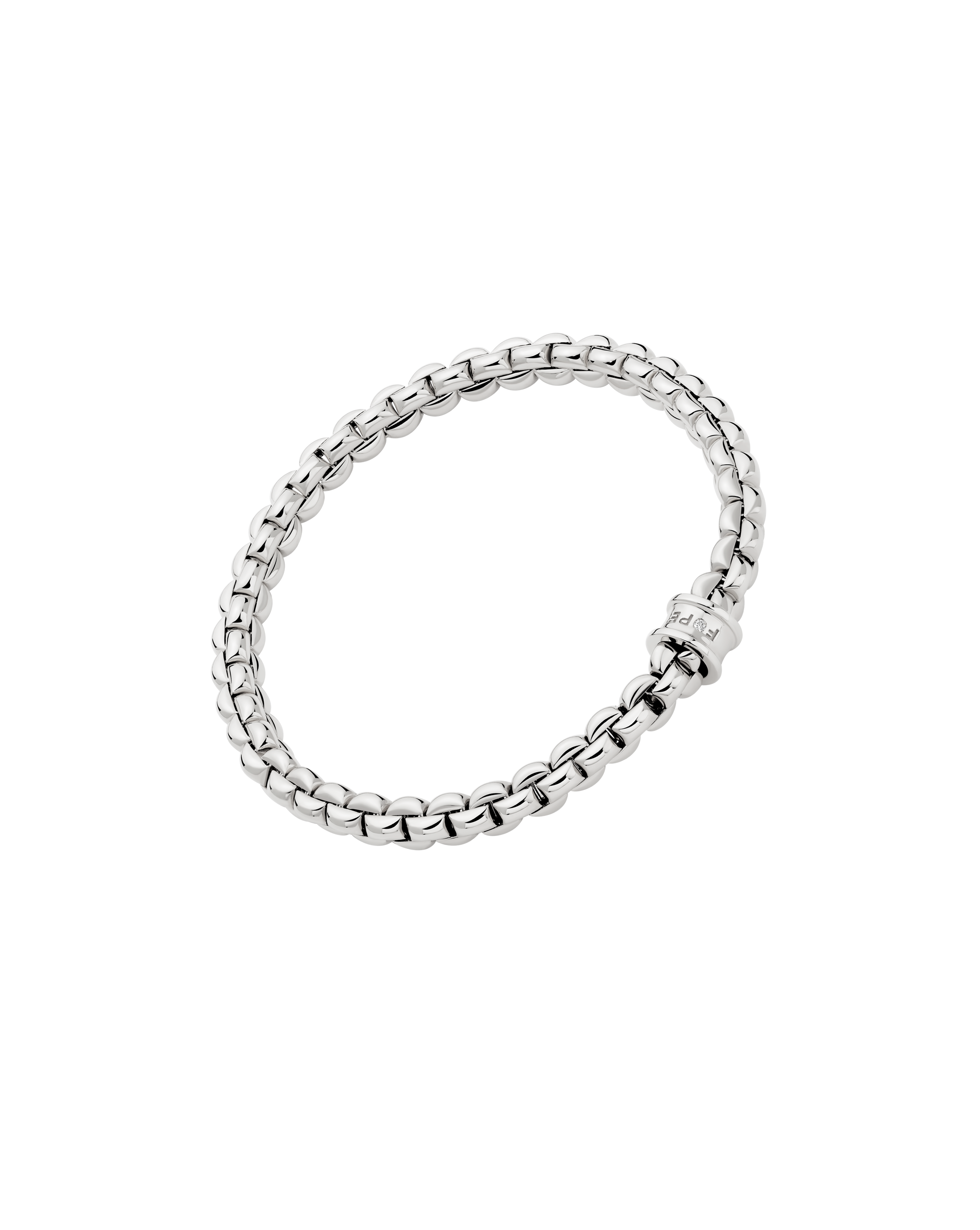 Flex'it ブレスレット ホワイトダイヤモンド - 01M10BX_BB - FOPE