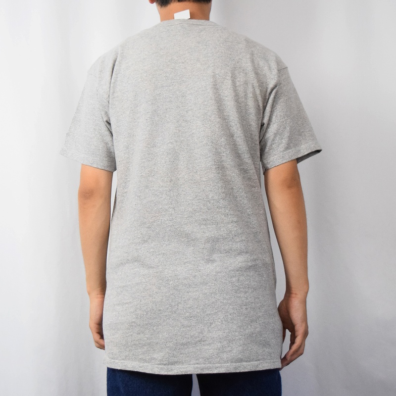 80s 80年代 チャンピオン カレッジ コットン× レーヨン グレー 霜降り