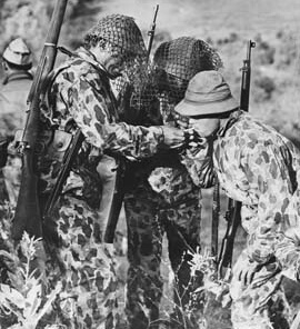 40's USMC ダックハンターカモHBTオールインワン マリンコープ