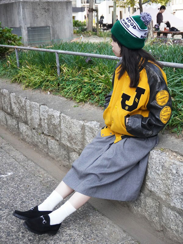 50s 50年代 スタジャン アワードジャケット│ヴィテージ古着屋Feeet